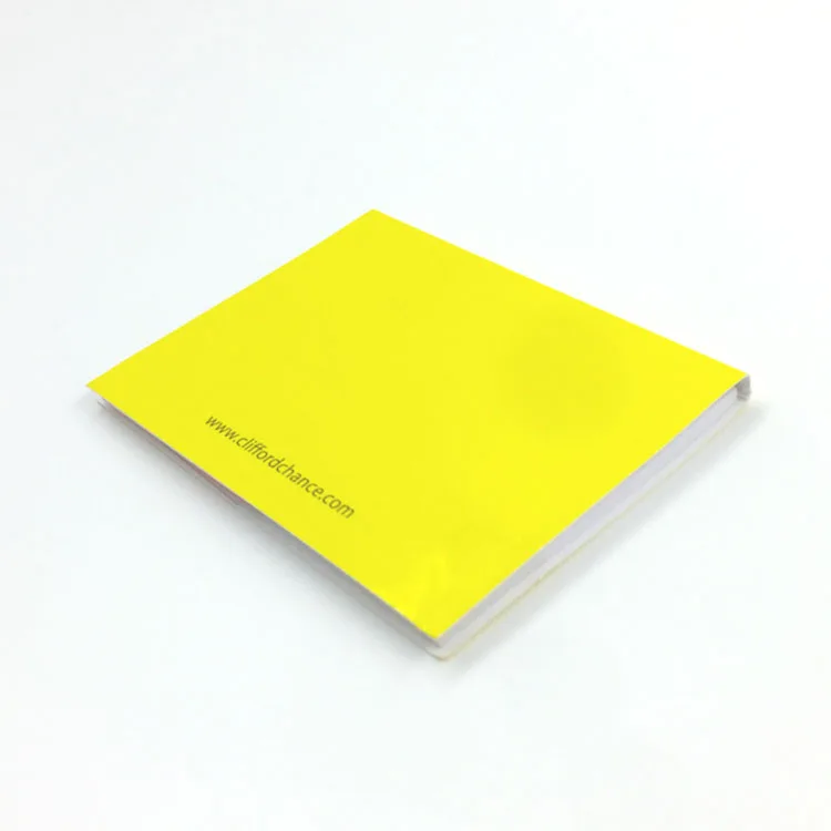 High Quality Promotional Used Custom Printed Logo A4, A5, A6 Tear Off Hotel Custom Notepad
