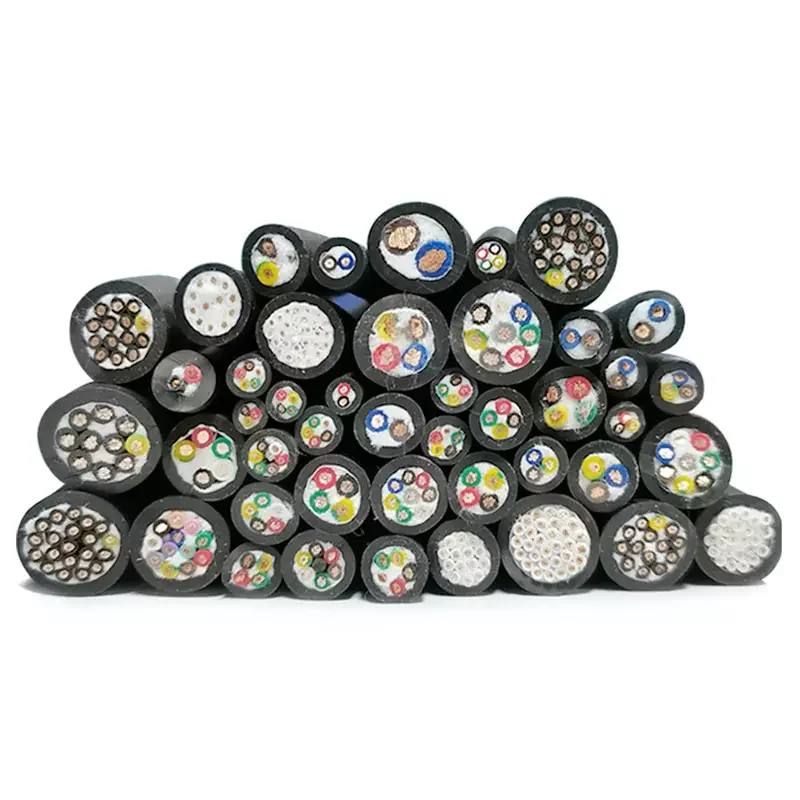 TRVV TRVVP RVV Multicore Power Control Cable  Oil Resistant Performance  Super Flexible PVC Sheath Robot Cables Drag Chain Cable