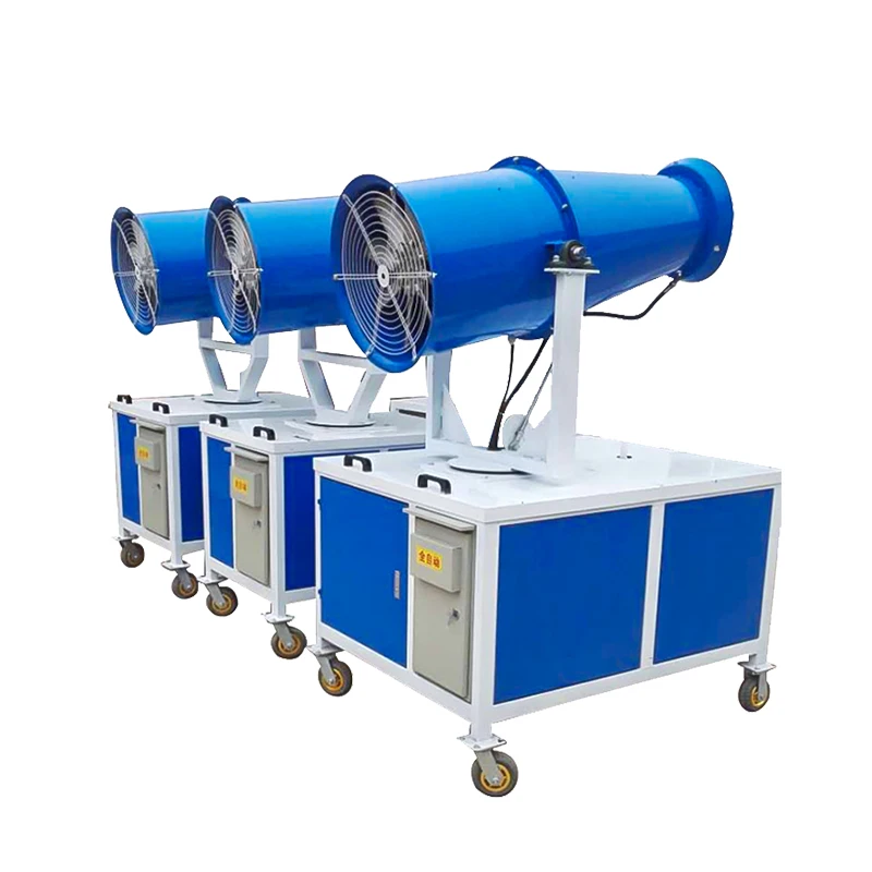 60m Mobile Security Fog Cannon Machine Agricultural Mist Blower Sprayer Fog Cannon