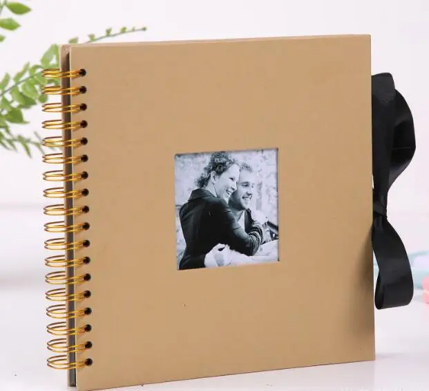 OEMPROMO Custom Environmental Kraft Paper DIY Scrapbook Photo Album