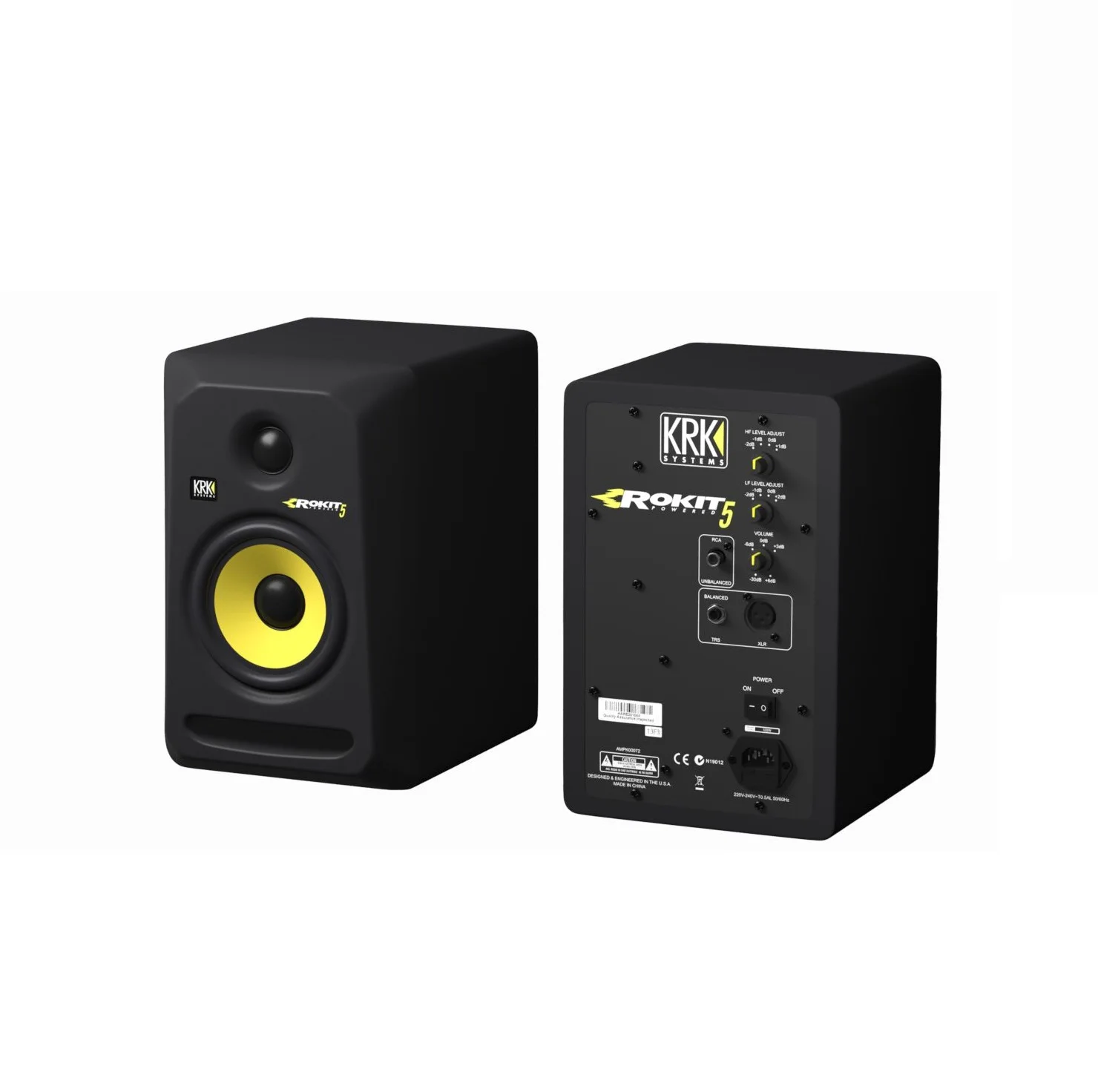2022 Top Krk Rokit Rp5 G4 Professional Active Power Studio Dj Monitor