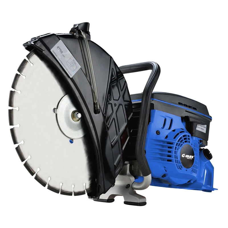 1400w Concrete Cutter Saw,Concrete Wet Saw Cutter,Surrounding Front Handle,Hand Pulled Spring Start,Cutting Cement Blocks, Stones, Asphalt Pavement