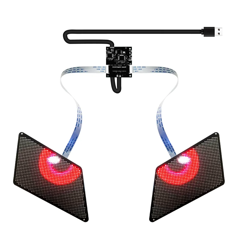 Private Custom Eagle Eye Led Light App Edit Programmable Eye Animations Light  Automobile Headlights Led Display