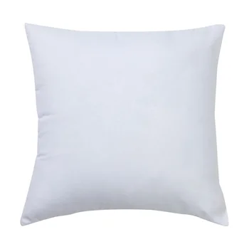 White 18x18 Square Decoration Throw Cushion Customized Pillow Inserts for Sofa couch