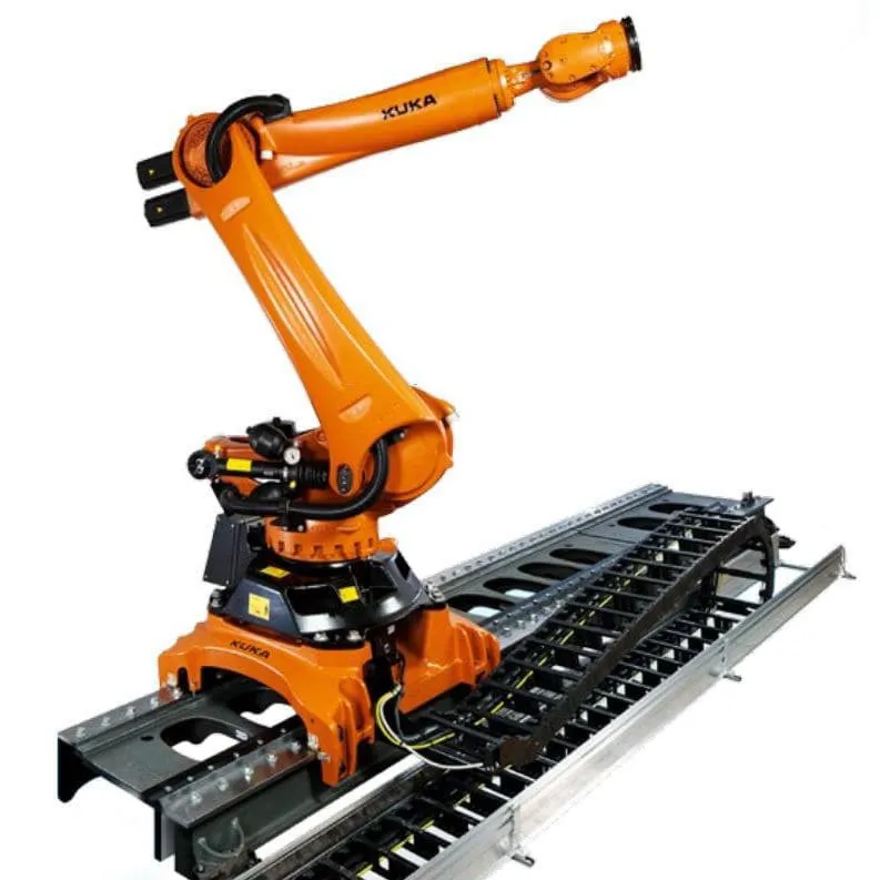 KUKA Axis Robot Arm KR 210 R 2700 EXTRA With Quick Changers and Two  Finger Schunk Gripper for Palletizing Packing Handling