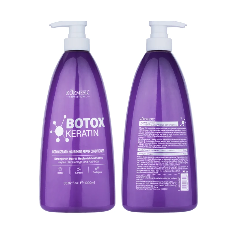 OEM Private Label KORMESIC Botulinum Keratin Nourishing and Repairing Hair Conditioner 1000ml