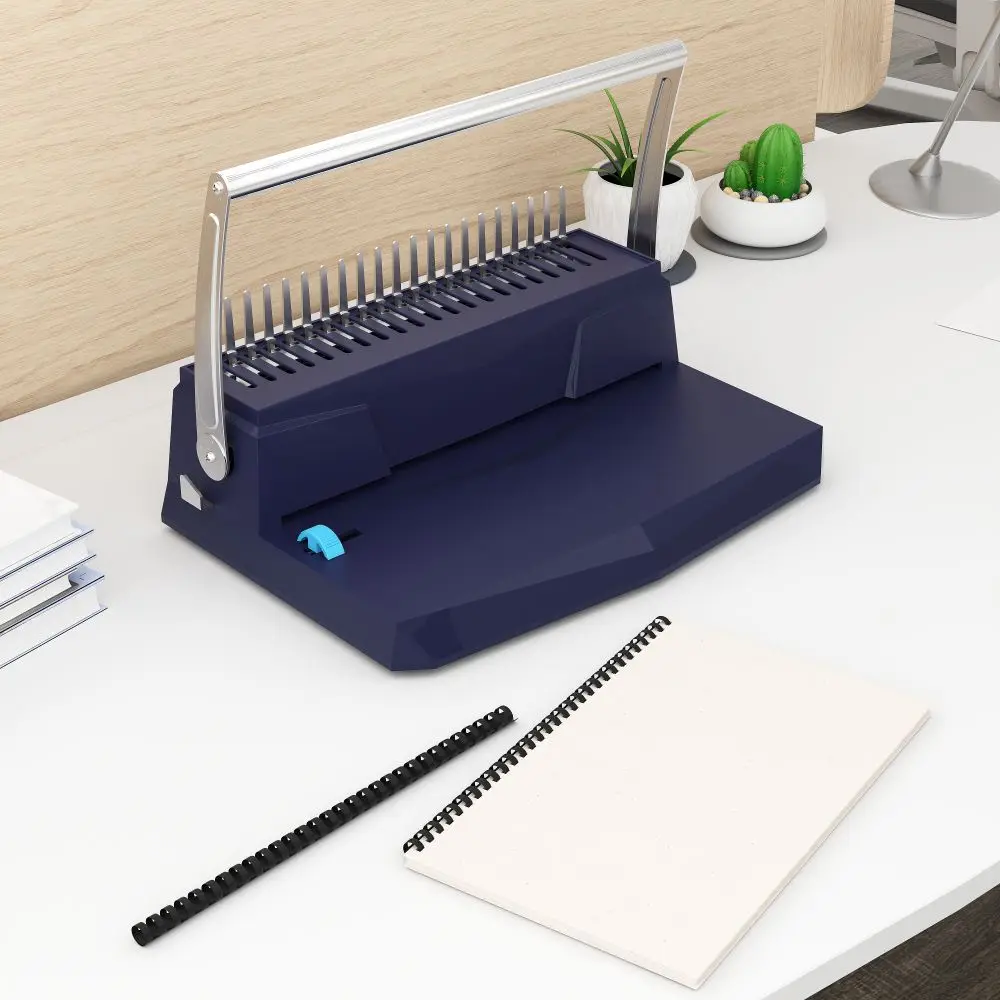 Manual Plastic Comb Binder Machine Comb Book Binding Machine A4 Letter