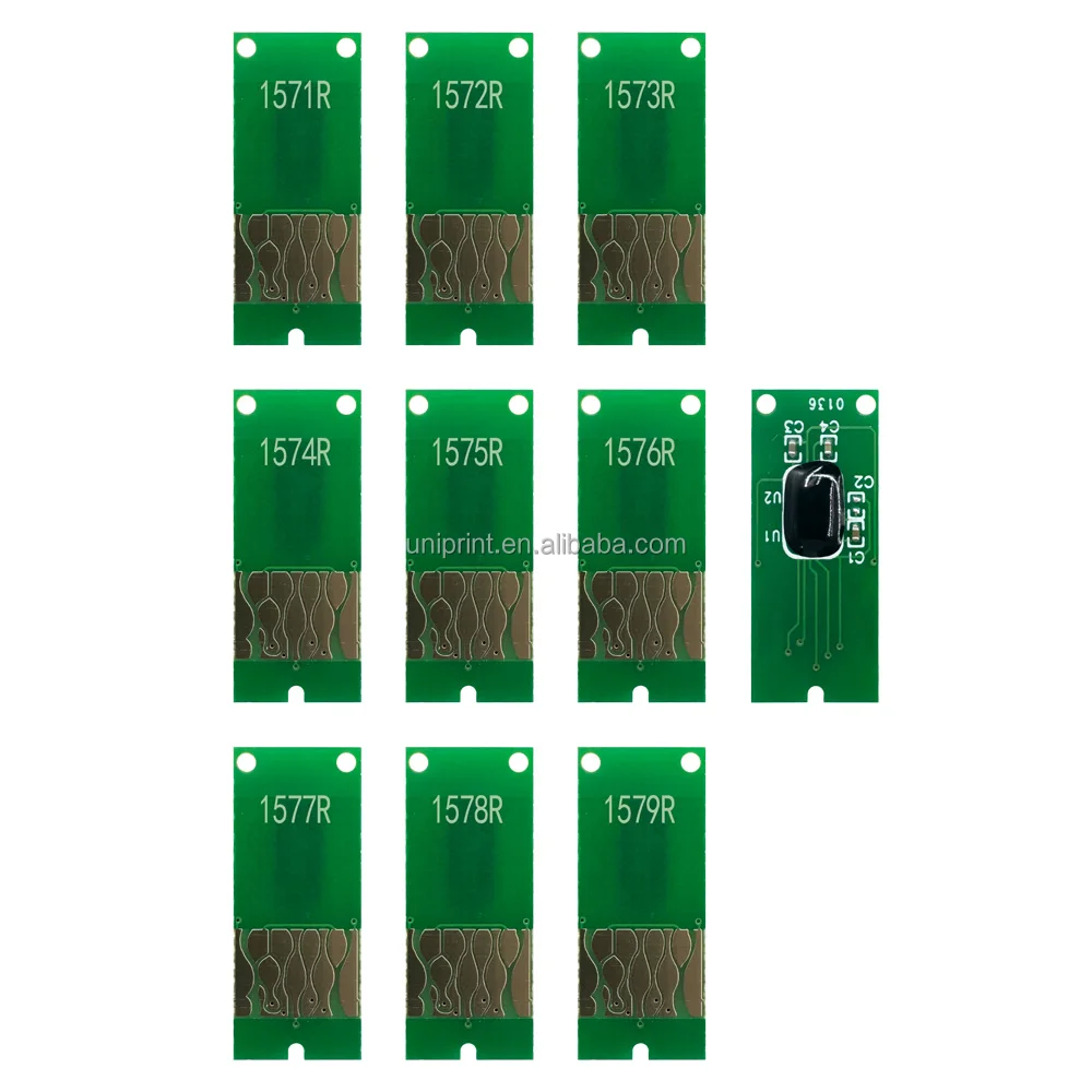 9colors Ink cartridge ARC Chip for EPSON Stylus Photo R3000 Printer157 1571 1572 1573 Auto Reset Chip