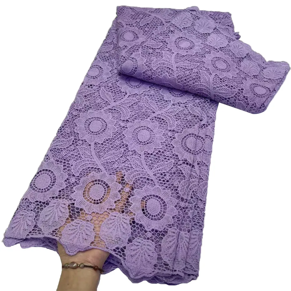 美丽的更便宜的紫色蕾丝花边吉布布衣非洲线绳蕾丝法式ml5g4 Buy 紫色花边guipure 花边缝制连衣裙 面料tissu衣服product On Alibaba Com