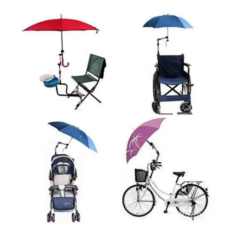 Mountain Bike Road Bicycle Wheelchair Bicycle Pram Swivel Umbrella