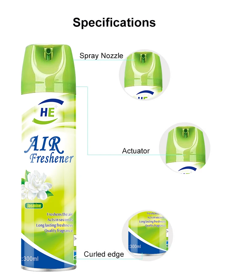 Wholesale High Quality 300ml650ml Ecofriendly And Long Lasting Home Room Air Freshener Spray