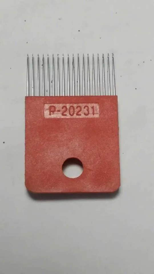 Metal/ Plastic  Warp Knitting Machine Spare Parts COMEZ Needle Blocks & Guide Needle  P-20231/P-11890