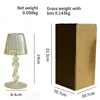Yellow Twisted Table Lamp Candle Holder