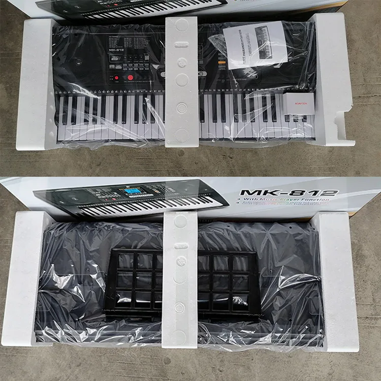 MK-812 工場直販 OEM 卸売 プロ仕様 ポータブル 61鍵 電子オルガン
