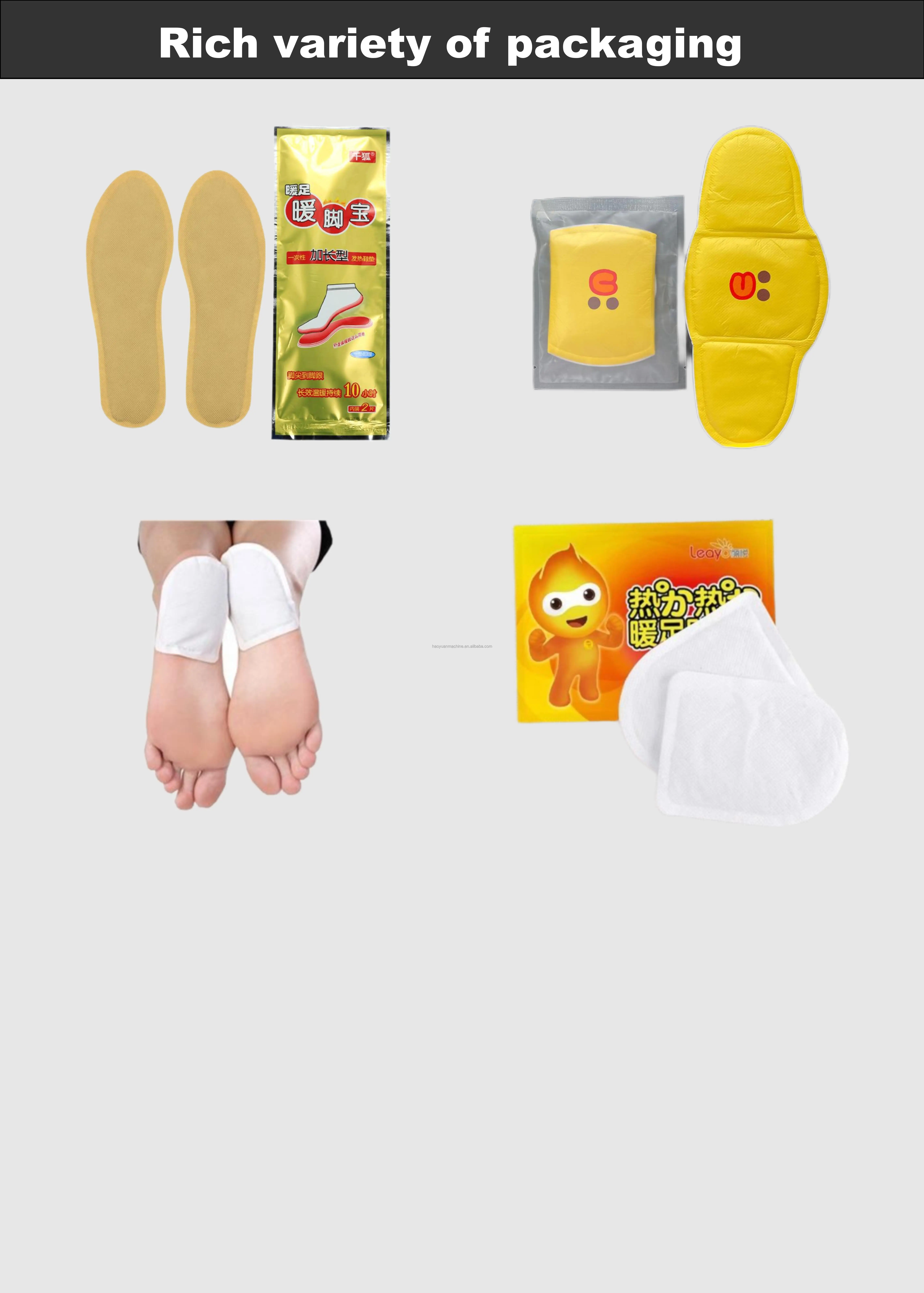 HY-330A Automatic body/hand Warmer Pad Making Machine four side sealing powder adding filling  Packing Machine supplier