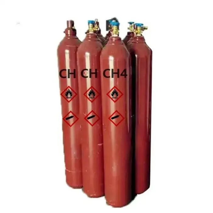 Mataas na Katinuan na 99.99%, 40L na Likido na Methane, Pang-industriyang Baitang na Gas para sa Pagkain at Agrikultura, mga Kemikal na Binibili nang Buo