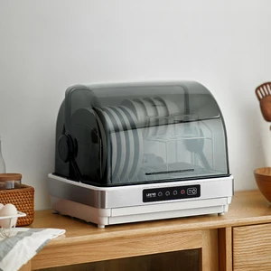 Large Capacity Stainless Steel Desktop Uv Sterilizer Electric Dish Dryer