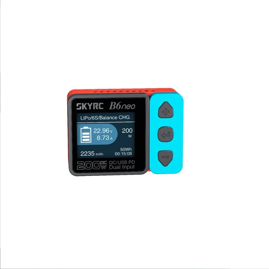 Q6 Nano Lipo Charger、DC 200W RCバッテリー用のスマートポータブルデジタル充電器 – ISDT Shop HTLNUZD B6 neo ミニバランス充電器 200W DC/PDデュアル入力 10A 充電電流デジタル電源