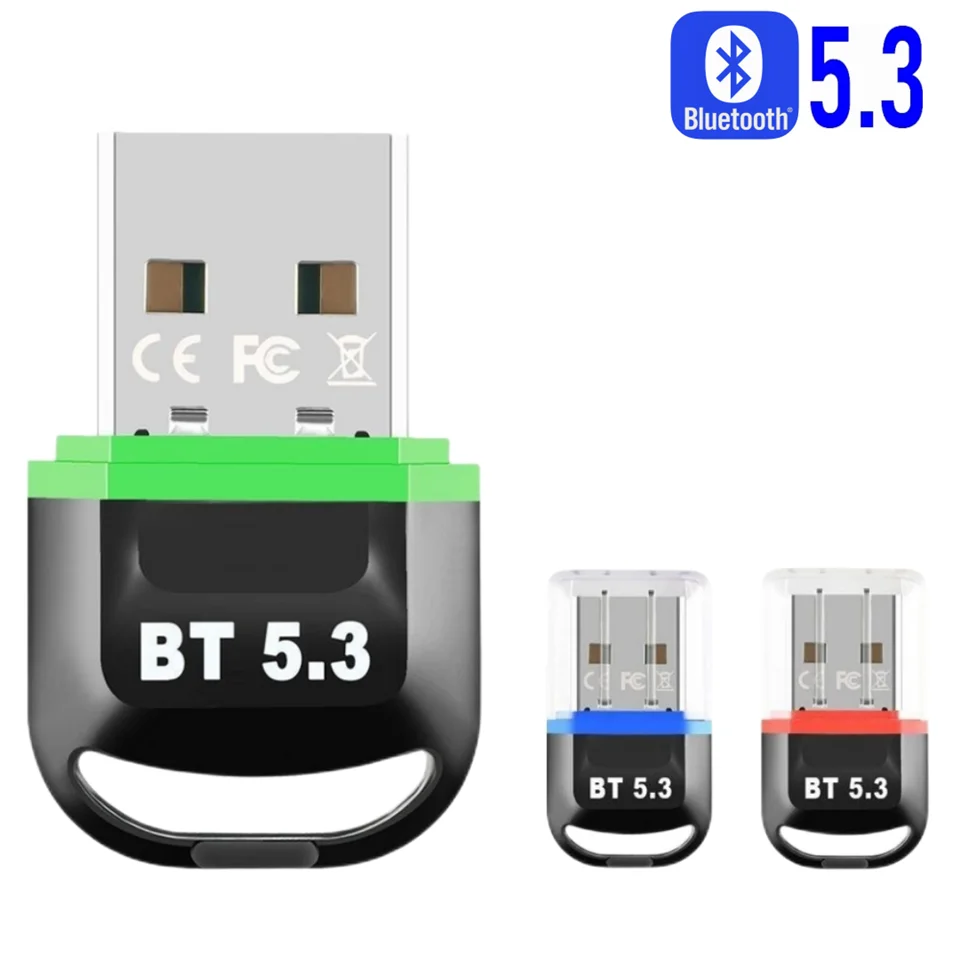  Adaptador Bluetooth 5.3 de largo alcance para PC USB