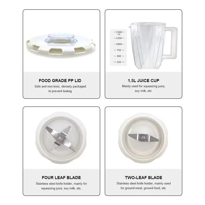 2025 Hot Popular Kitchen Baby Food Grinder Portable Juicer Mixer Juicer Mixer Home Cooking Machine Multifunctional Juicer Mixer