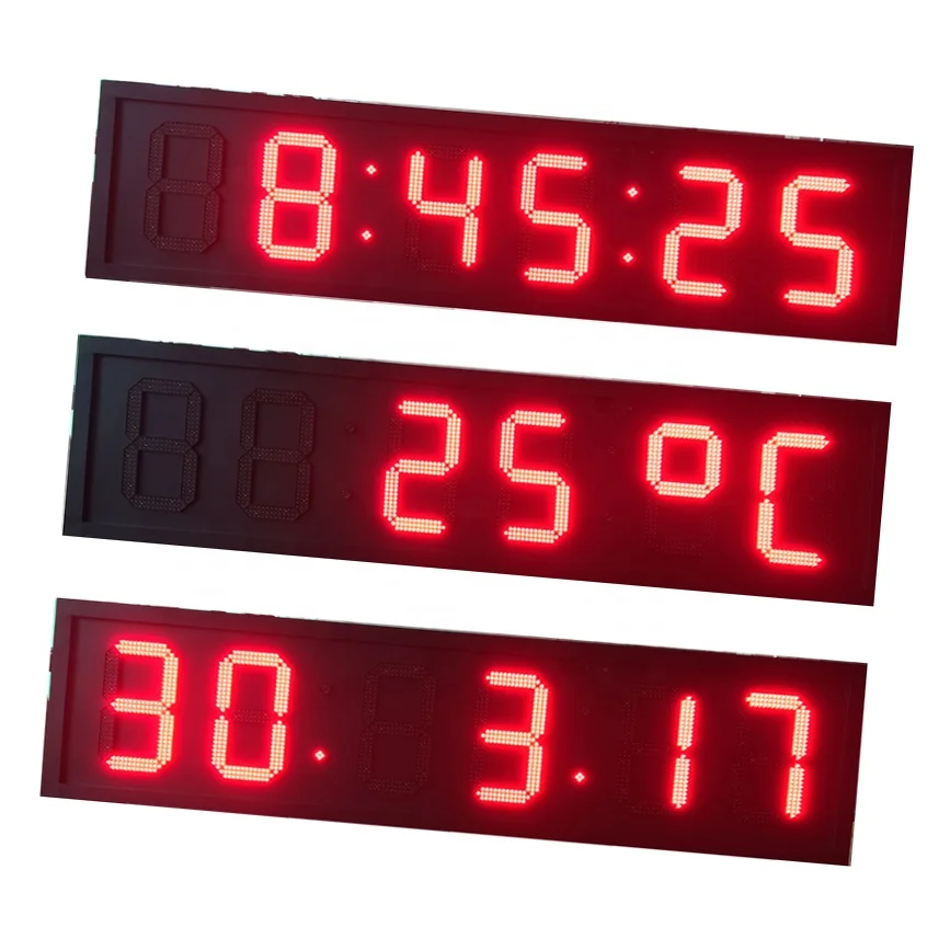 Digital LED Large Display Temperature Humidity Indicator, Model  Name/Number: UT-1802/3