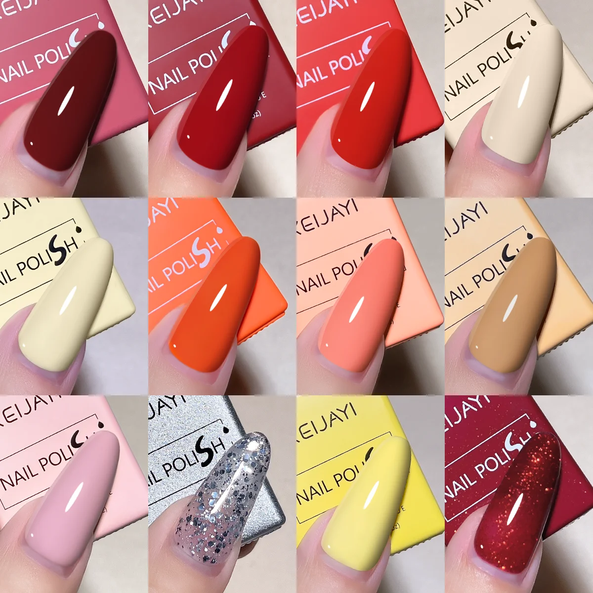 XEIJAYI Factory Professional Nail Supplies - 60colors15ml