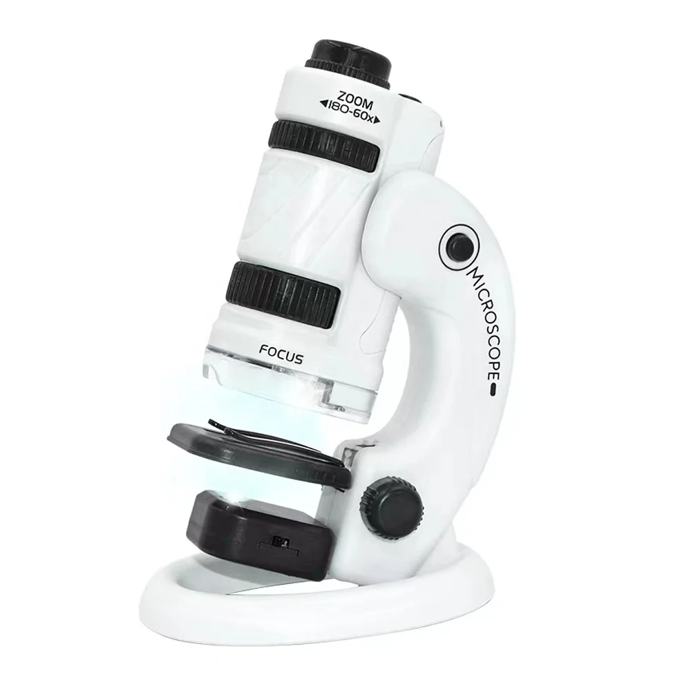 Wholesale SD227 STEM Portable Microscope Toy 3 in 1 Kids Gift