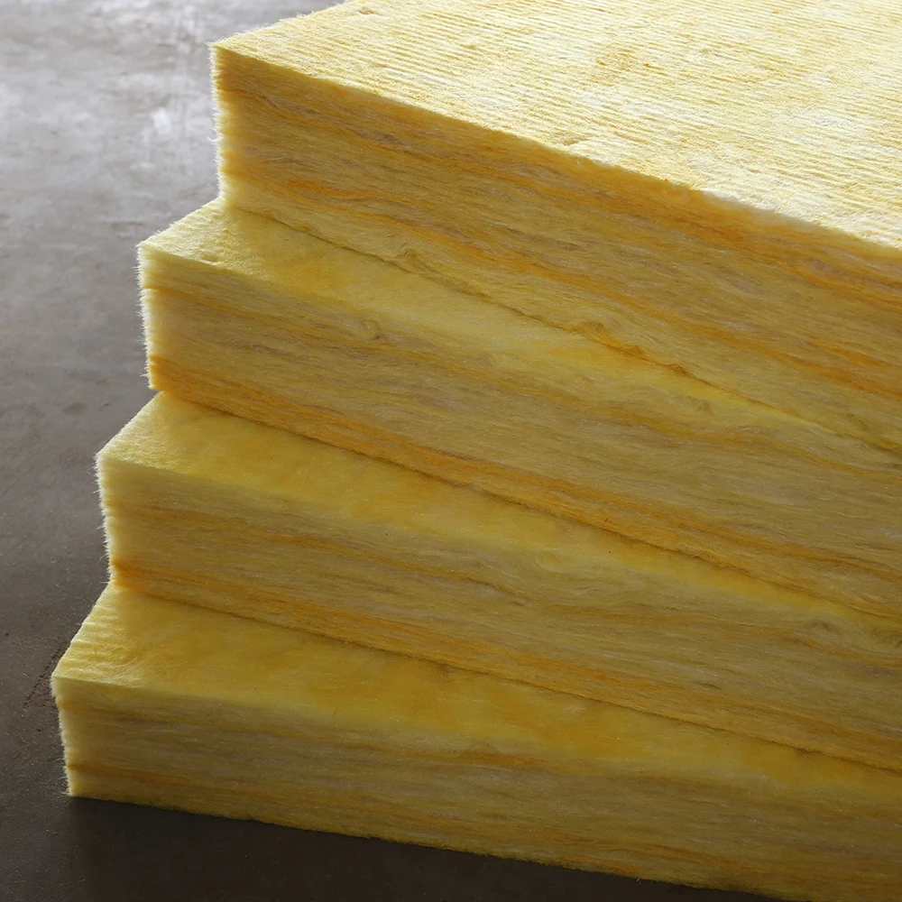 High Temperature Glass Wool Insulation Panel Thermal Insulation Materials Insulated Glass Wool Board