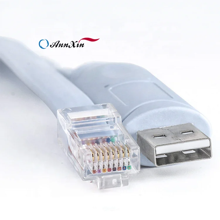 FTDI USB to RJ45 Console Cable Switch Router RS232 Cable