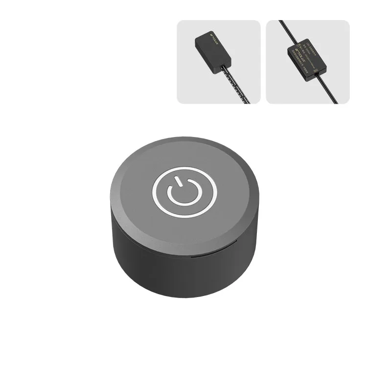 ARTCILUXnWireless Round Touching Sensor Switch Embedded Version or Surface Version Dimmer Sensor Switch