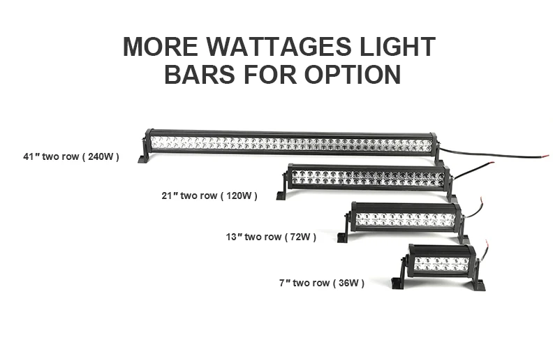 Внедорожных Авто Настройка несколько 41 дюймов Сигле ряд 240 Вт светодиодный свет бар машин светодиодное offroad