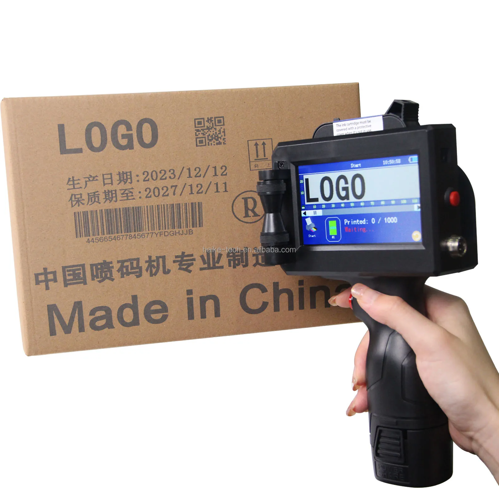 Portable Mini Pvc Pipe Handheld Printer Machine Packaging Inkjet Printers