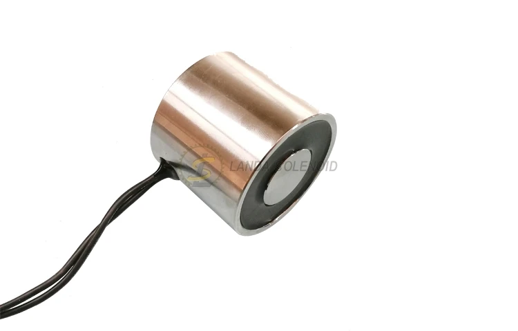 6v 12v 24v Dc Electromagnet Mini Circular Holding Electric Control Energise-to-hold Magnet
