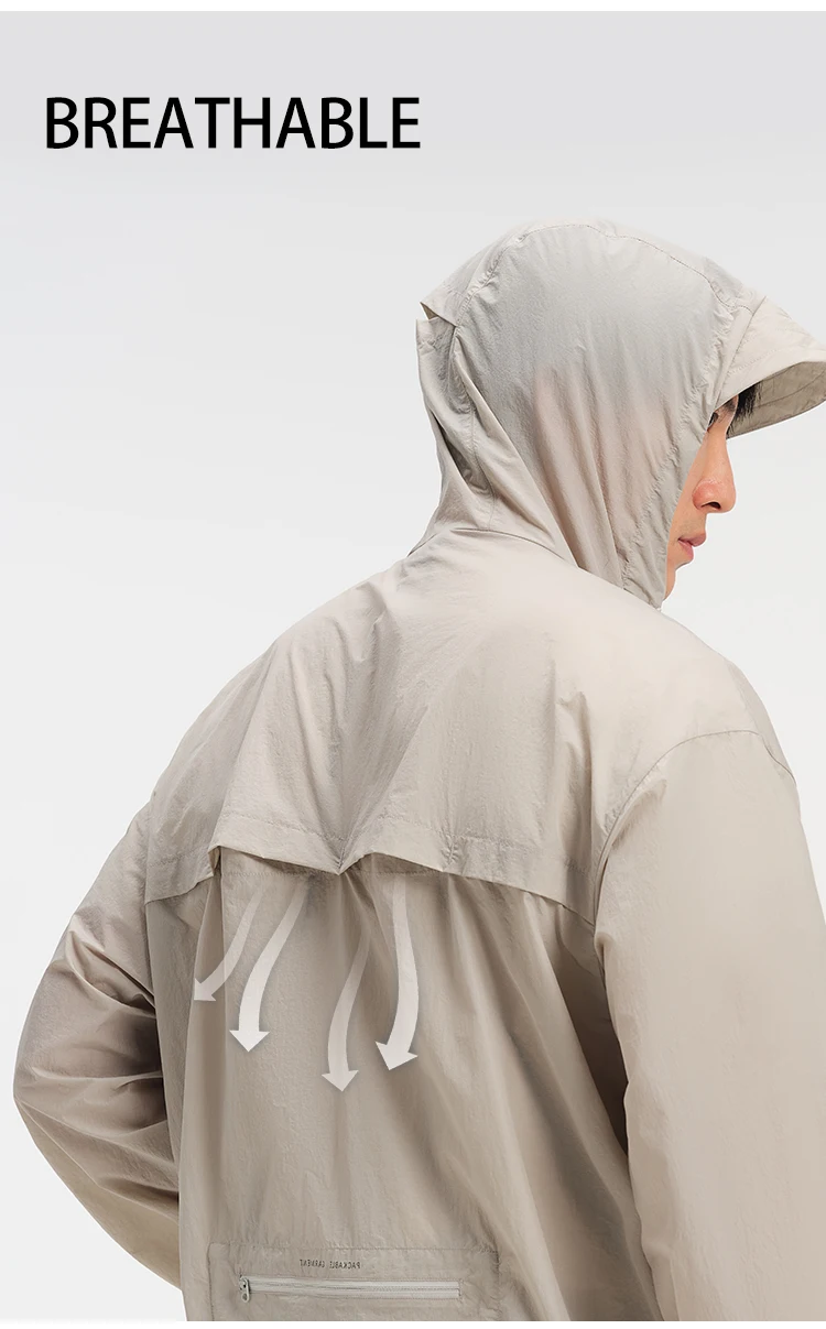 PELLIOT Outdoor Sun protection Breathable UV protection UPF50+ Sports Summer Sunproof Fishing Shirts Coats