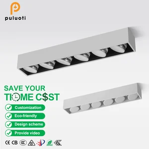 PULUOTI Factory-Made LED Bulb GX53 30W/54W Hot Sale Surface Downlight CE Certificate 3000K 4000K for Residential Use