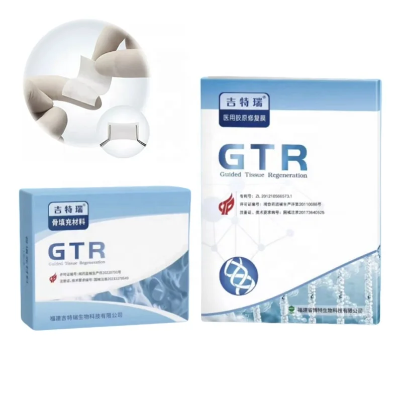 GTR Membrana Reparationis Cavitatis Orales Adultorum Medica Collagena Absorbibilis Biologica Implantatio Dentalis Classis III Cura Orales