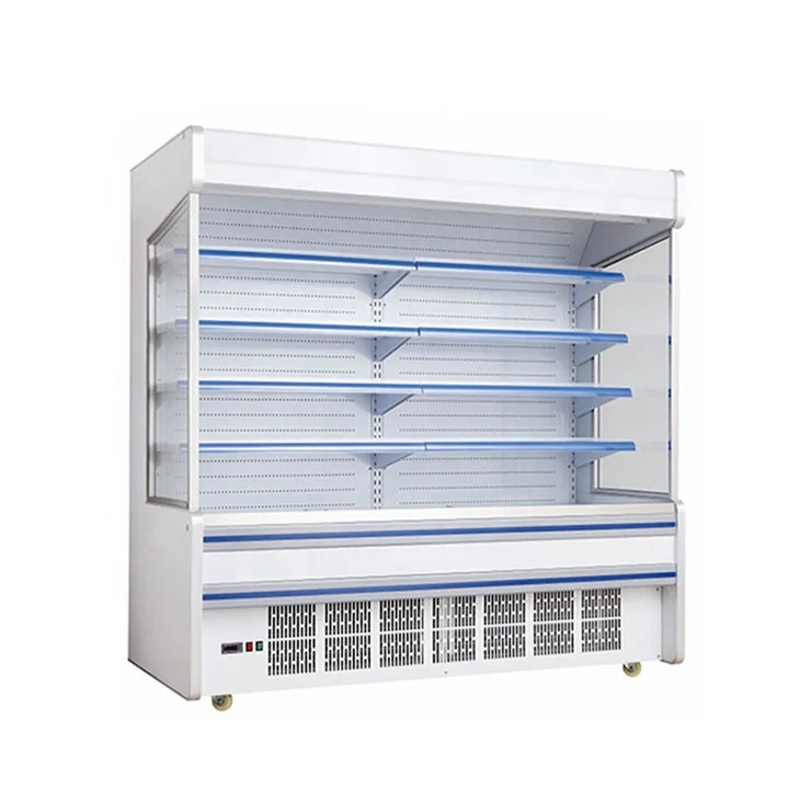 Different Size Supermarket Refrigerator for Cold Drinks and Dairy