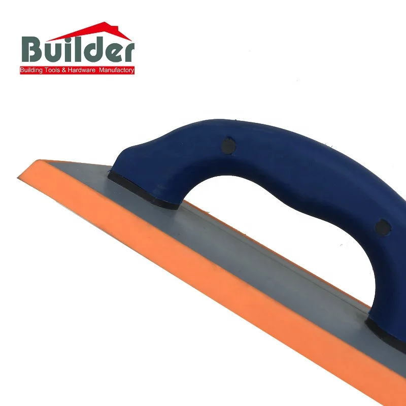 Masonry & Concrete Float Removal Tool with Squared Rubber Base for Commercial & DIY Level Grout Trowel with Special Features