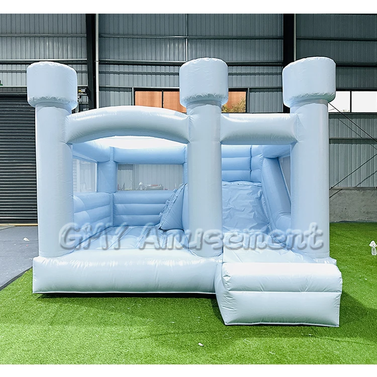 Cheap price bounce house pastel 13x13 bouncy castle inflatable commercial for party rental