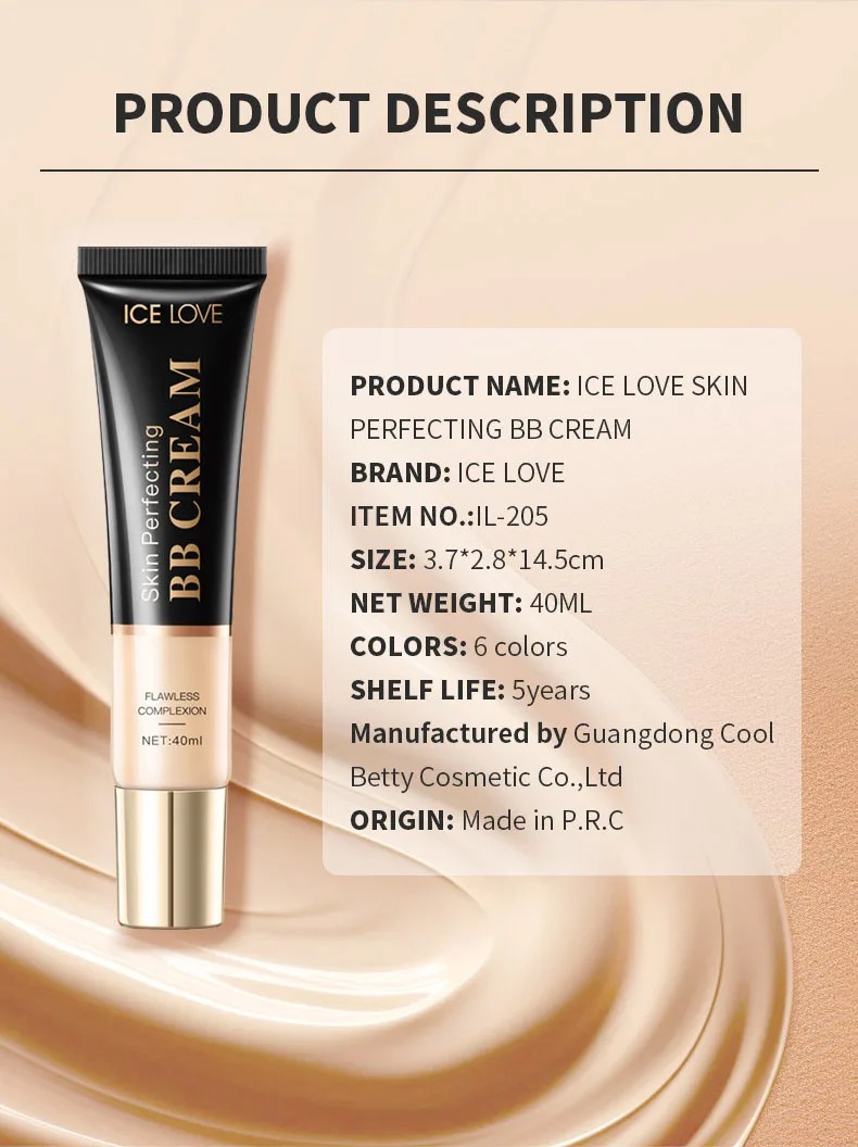 Correcting Color Face Makeup Full Coverage Liquid Foundation for Dark Skin Hydrating Light Waterproof Long Lasting BB Cream