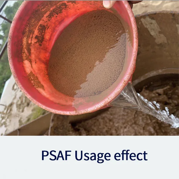 PSAF Flocculant Precipitant Polyaluminum Iron Silicate for Water Treatment Effective Agent Purifying Drinking Water Wastewater