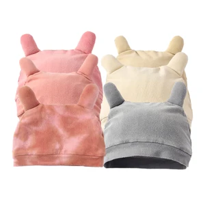 Baby Item Baby Clothes Wholesale Plant Dye Natural Dye Autumn Winter Preemie Boys Girls Beanie Solid Baby Hats