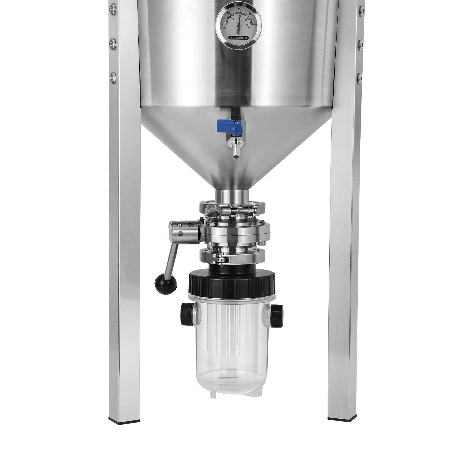 Конический ферментер из нержавеющей стали объемом 30 л 60 с контейнером для сбора 1200 мл домашнего приготовления/конический аналогичный ферментеру