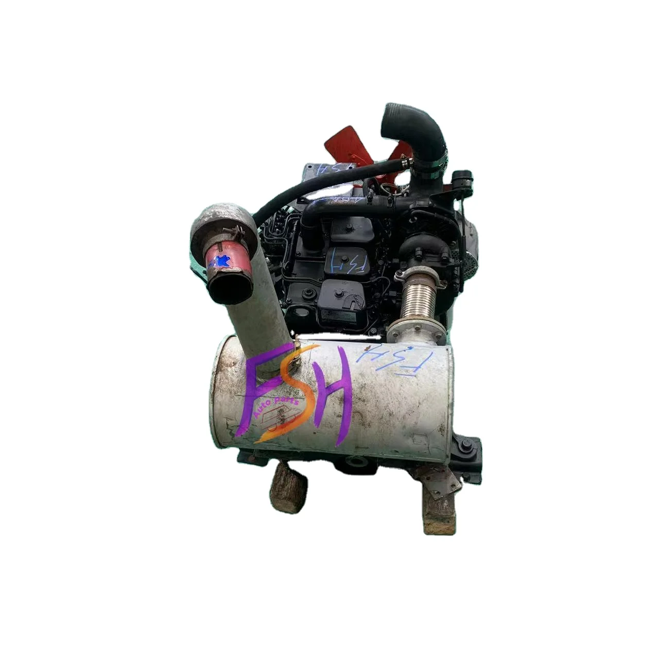 High Quality Used Diesel Engine 4D102 4 Cylinder For Komatsu 4D102 for Excavator Spare Parts