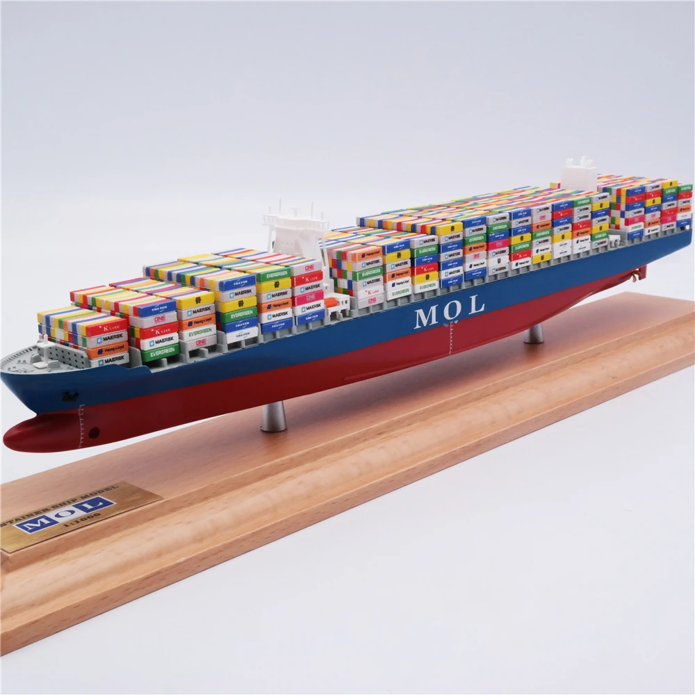 【A】35cm MOL container ship model Color-B MOL shipping line O.A.S ship model