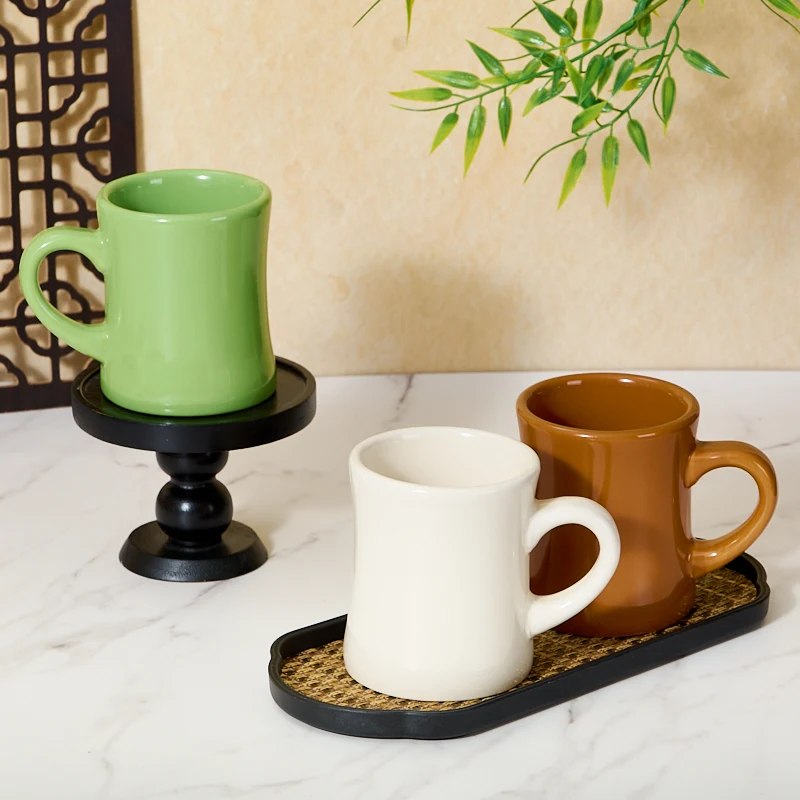 Prilagojene po barvi velike porcelanske potopne skodelice za uporabo v restavracijah in doma, okolju prijazne