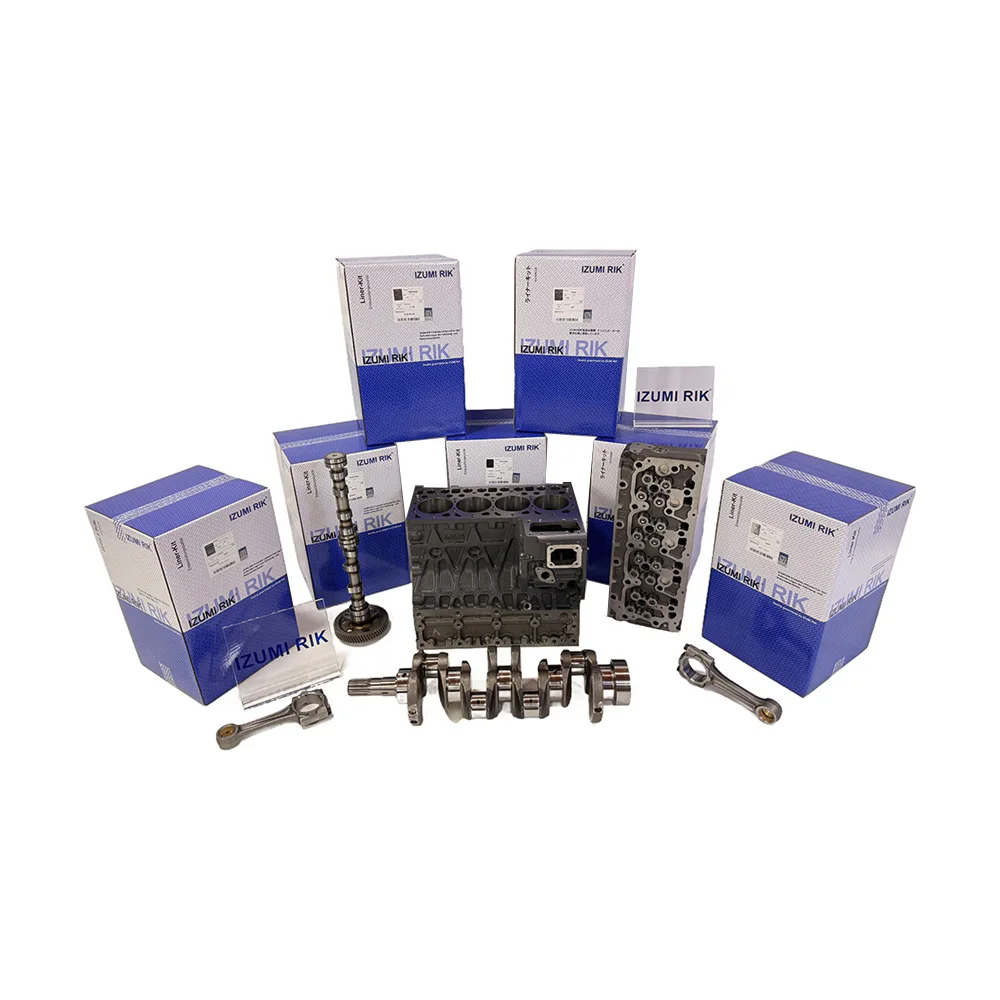 Replacement Engine Parts IZUMI RIK Cylinder Block Assembly Series for Perkins 1004-40TA 1004-40TW