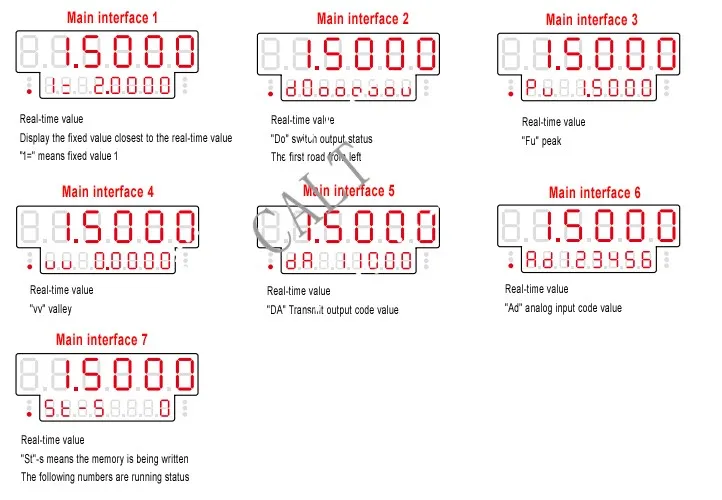 Weighing Controller with Load Cell Indicator - 6 LED Display