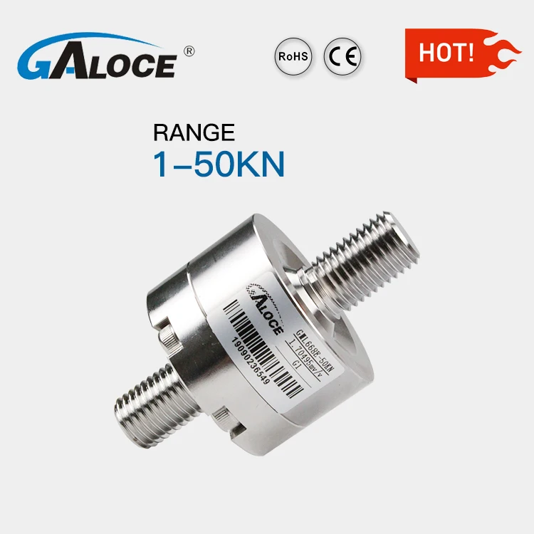 GALOCE Miniature Threaded In Line Rod End Tension And Compression Load Cell