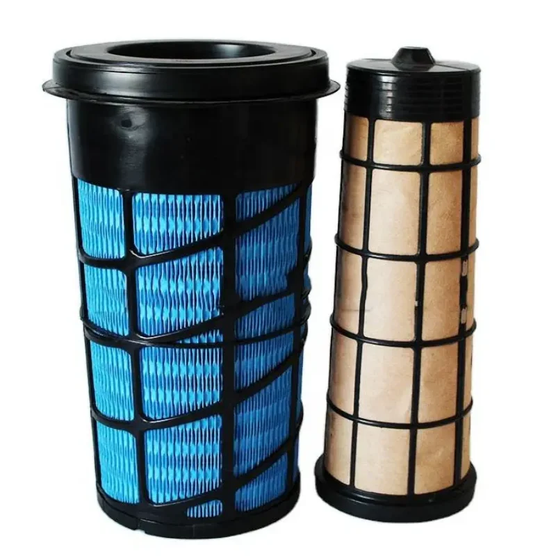 P611190 P611189 Air Filter Used For Excavator Sk130/1408 New